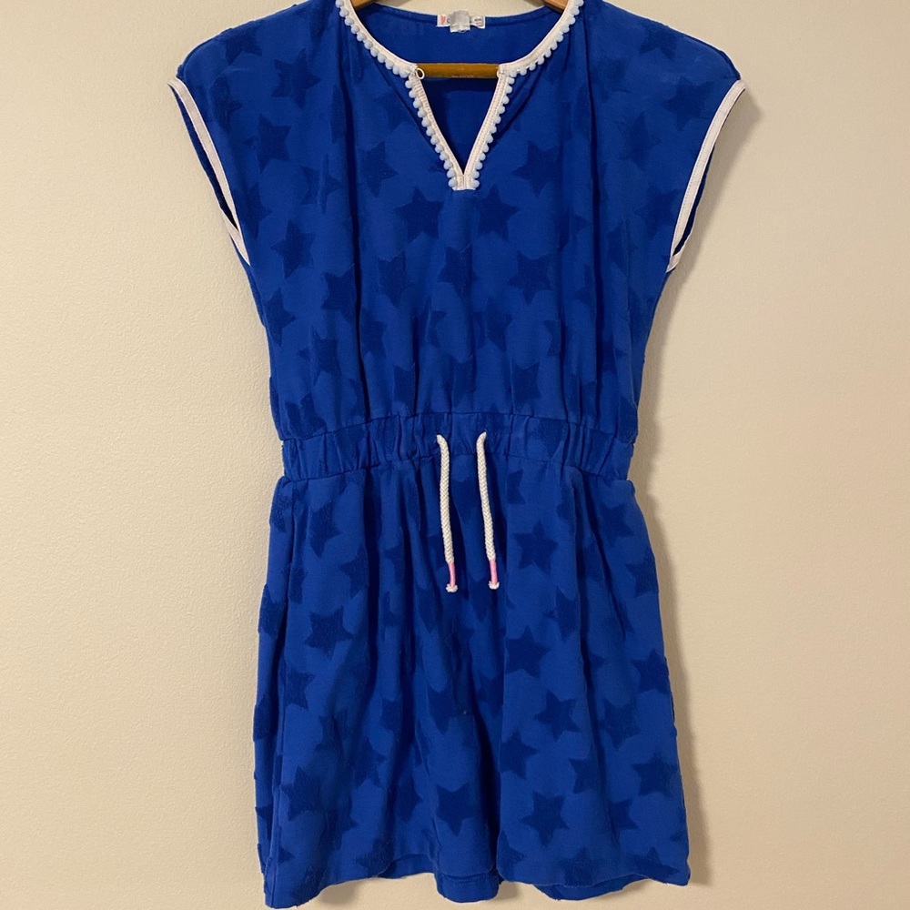 Crewcuts royal blue beach cover up